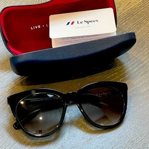 Le Spec HALFMOON Magic Black sunglasses